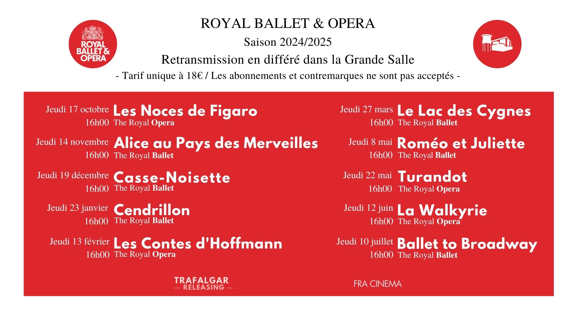 LES BALLETS ET OPÉRAS AU CAPITOLE