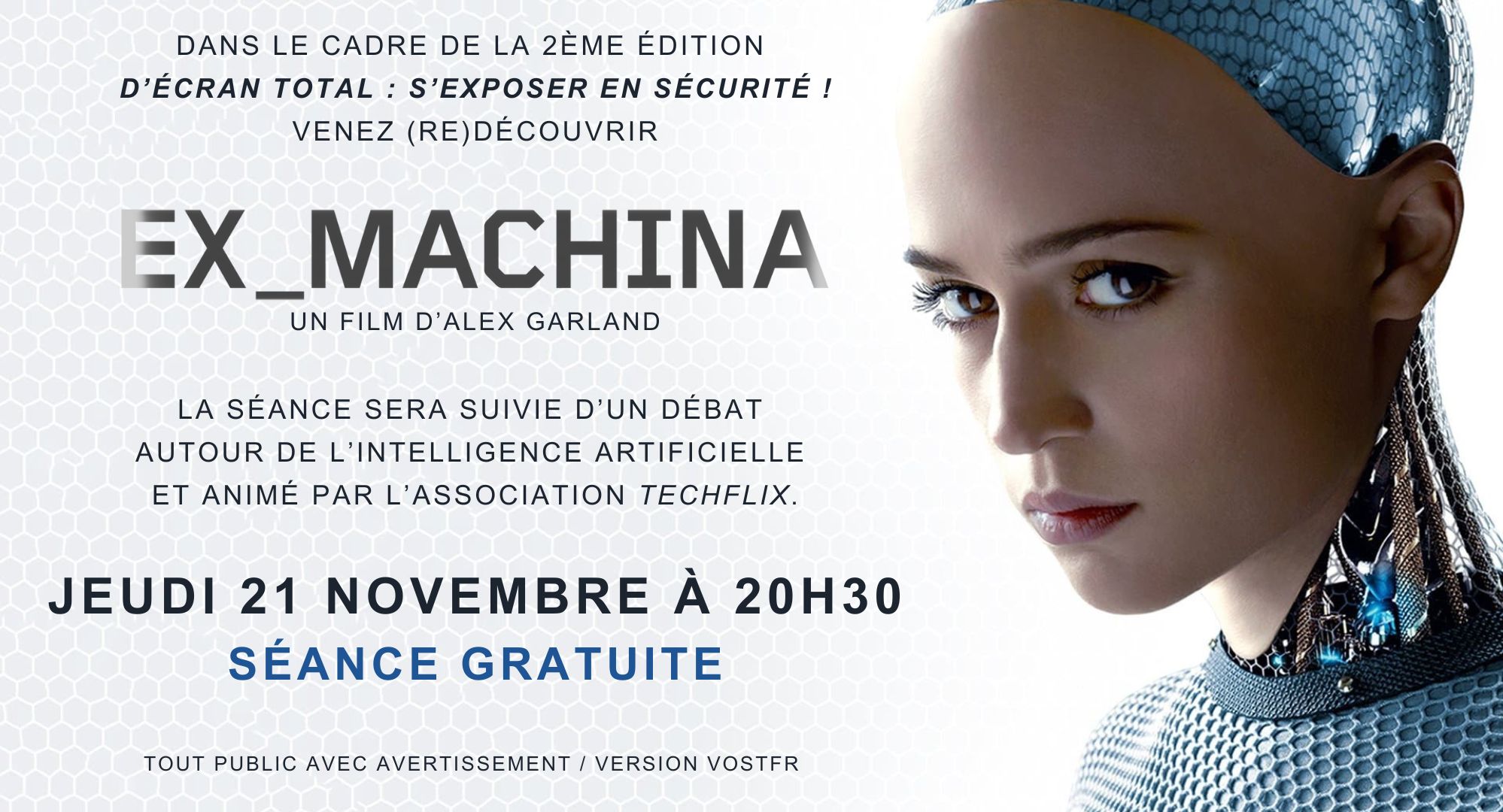 CINÉ DÉBAT - EX_MACHINA