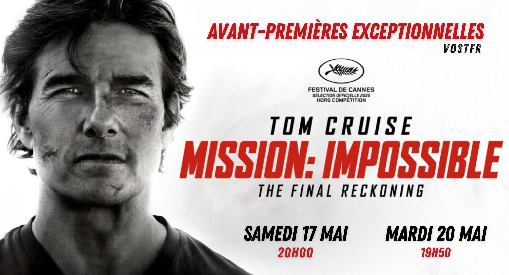AVP MISSION: IMPOSSIBLE - 17 ET 20 MAI