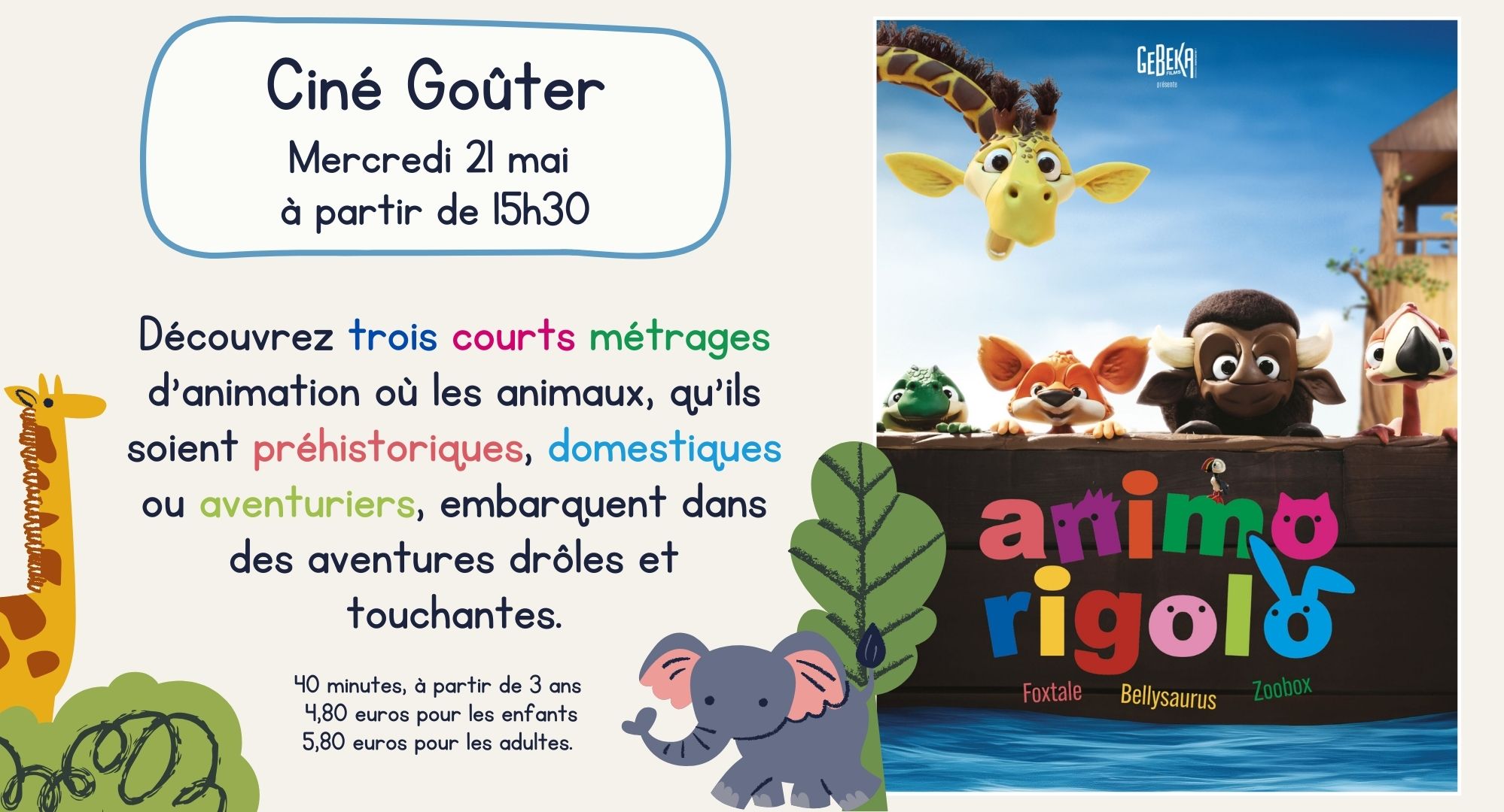 CINÉ-GOÛTERS
