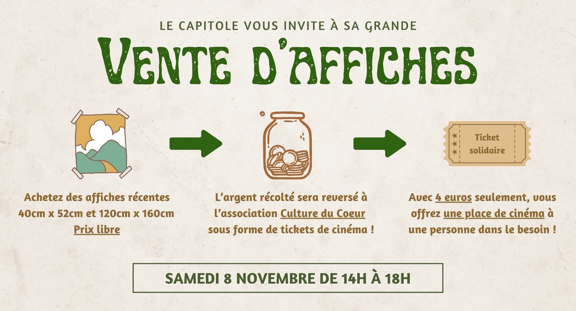 LA GRANDE VENTE D'AFFICHES !