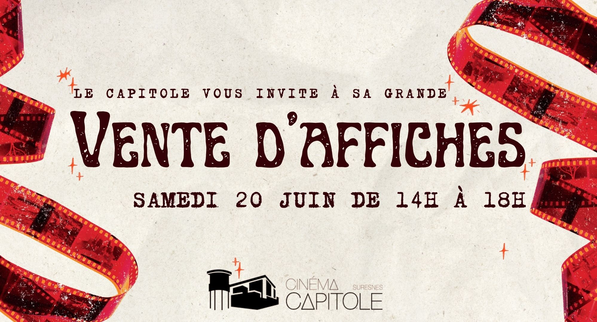 ▫️GRANDE VENTE D'AFFICHES - Samedi 20 juin !