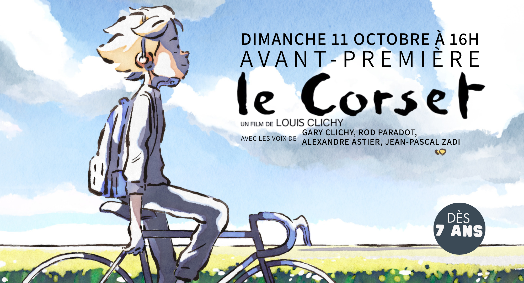 ▫️AVANT PREMIERE • LE CORSET •  DIMANCHE 11 OCOTBRE à 16H !